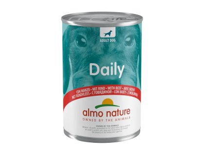 Almo Nature Daily Menu WET DOG - s hovädzím 400 g