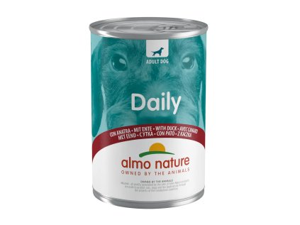Almo Nature Daily Menu WET DOG - s kačicou 400 g