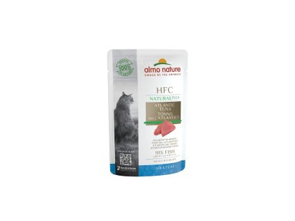 Almo Nature HFC Natural Light Meal Cat Megapack atlantický tuniak 4x50g