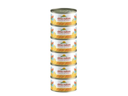 Almo Nature HFC Natural Light Meal Cat Megapack kurací filet 4x 50 g