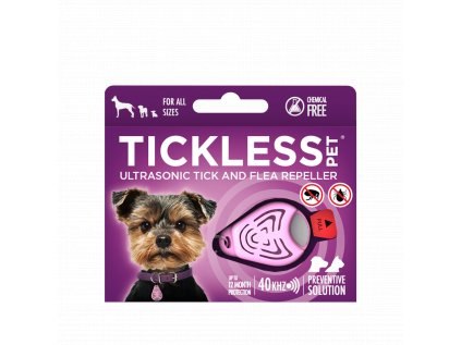 Tickless Pet- ružový