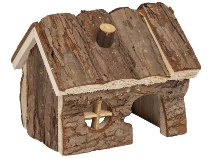 FLAMINGO domček HOUSE GRITTY WOOD S 14,5x11x11,5cm