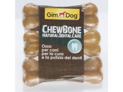 GIMDOG CHEWBONE kosť byvolia 8,9 cm/3 ks