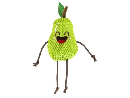 Hračka GIMCAT TUTTIFRUTTI PEAR hruška polyester