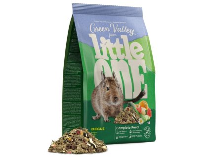 Little One Green valley Krmivo s vlákninou pre degu 15 kg