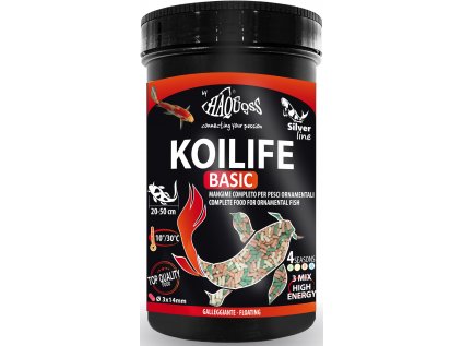 Haquoss Kiolife Basic kompletné krmivo pre ryby v rybníčku 1000ml