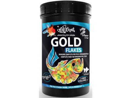 Haquoss Gold kompletné krmivo pre studenovodné ryby 1000 ml