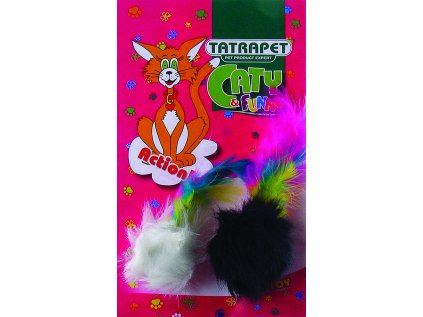 Hračka TATRAPET mačka, myš, lopta 5 cm