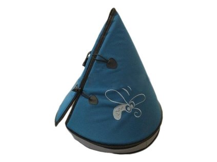 Teepee Huhubamboo modrá šedá 50 cm