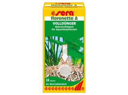 Sera hnojivo pre vodné rastliny florenette A 24tbl.