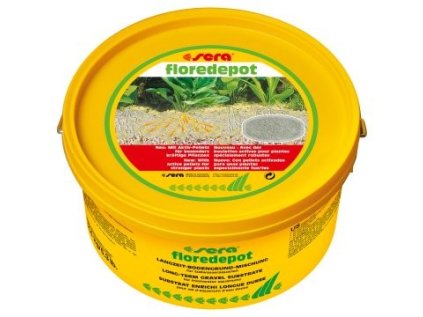 Sera výživný substrát pre rastliny pri zakladaní akvária Floredepot 2,4kg