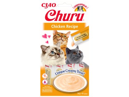 Churu cat mäsové pyré - kura 56g