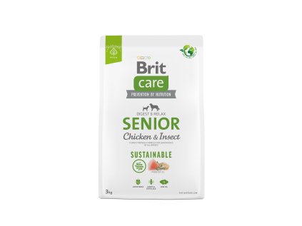 Brit Care Dog Sustainable Senior, 3kg