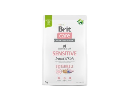 Brit Care Dog Sustainable Sensitive, 3kg