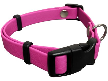 HUHUBAMBOO obojok POLYTRACE 27-43 cm, fuchsia