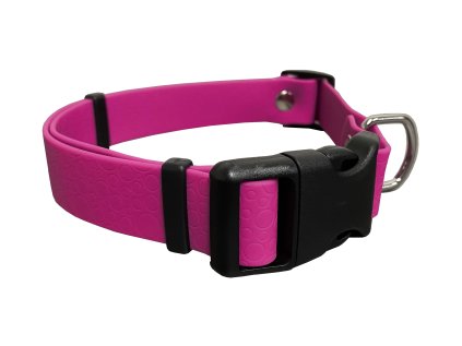 HUHUBAMBOO obojok POLYTRACE 38-62cm, fuchsia