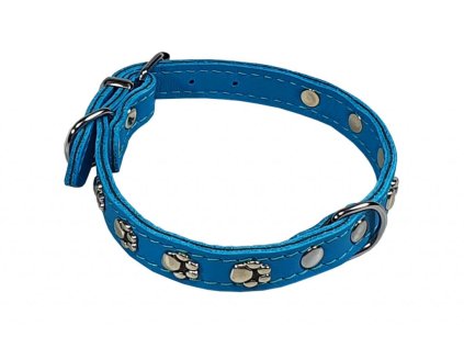 HUHUBAMBOO obojok s labkami 35 cm, tyrkysový