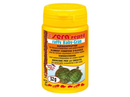 Sera krmivo pre rastúce mäsožravé plazy Raffy Baby Gran 100ml NATURE