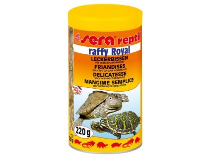 Sera krmivo pre mäsožravé plazy Raffy Royal 1000 ml NATURE