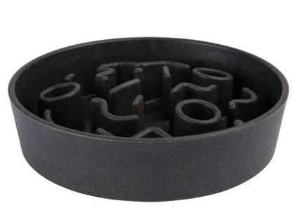 District 70 BAMBOO protihltacia miska tmavo šedá 21cm