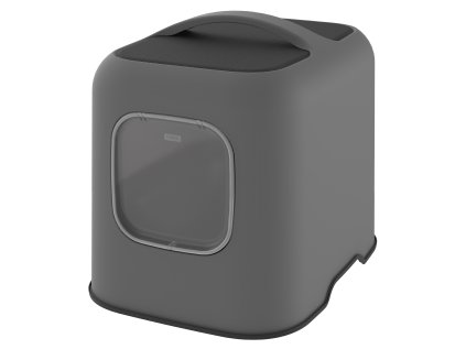 GIMCAT Smart Olimpia kryté WC, antracitové 51x39,5x44cm