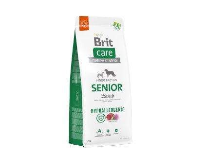 Brit Care Dog Hypoallergenic Senior - lamb and rice 12kg