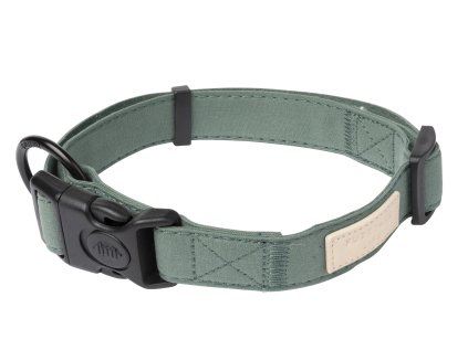 FuzzYard Life bavlnený obojok eukalyptový L