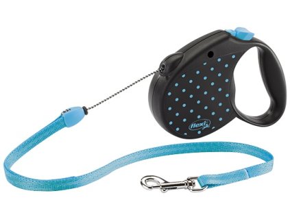 Flexi Color vôdzka lanko modrá S 5m/12kg