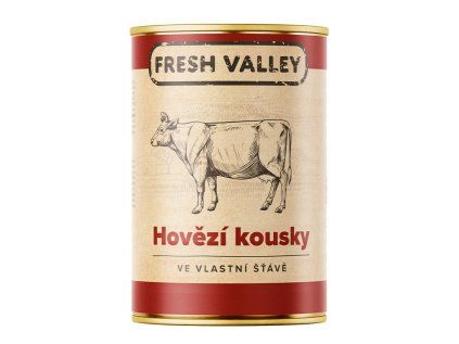 konzerva fresh valley s hovadzim 400 g
