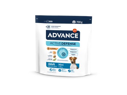 Advance mini dospelé kuracie mäso s ryžou 700g