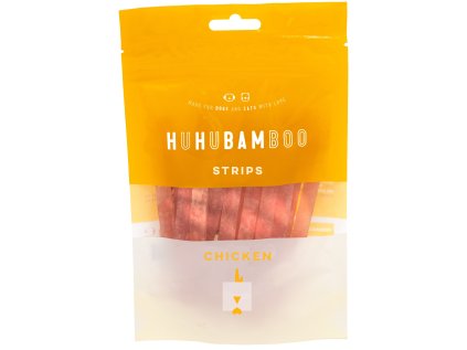 Huhubamboo kuracie prúžky 75g