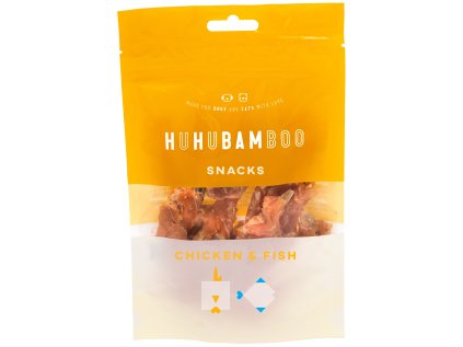 Huhubamboo ryba s kuracím 75g