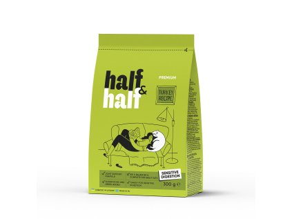 Half&Half Cat Sensitive morka 0,3 kg
