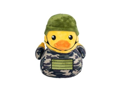 FuzzYard plyšová kačička vojak 15 cm