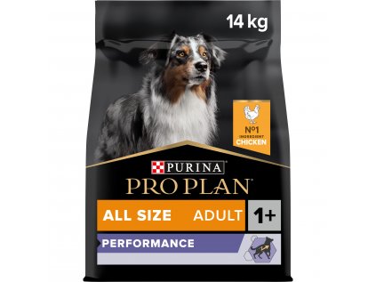 Pro Plan Dog Performance Adult All Sizes kura 14kg