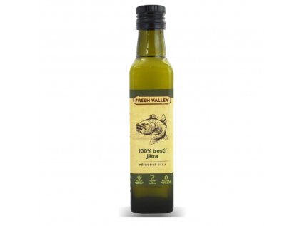 Fresh Valley olej z tresčej pečene 250ml
