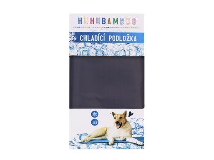 HUHUBAMBOO Chladiaca podložka XS sivá
