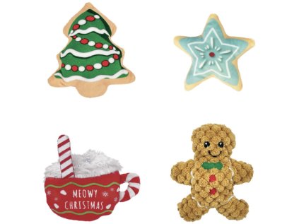 KONG vianočná hračka pre mačky s catnipom 1ks