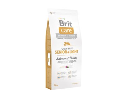 Brit Care Grain Free Senior Light Salmon & Potato 12 kg