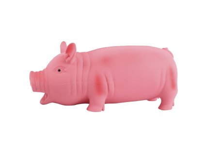 Huhubamboo pískacia hračka pre psov latexové prasiatko L 32cm