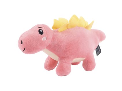 Huhubamboo plyšová hračka pre psov dinosaur 22cm - mix designov