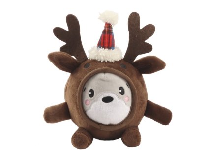 Huhubamboo plyšová hračka pre psov sob 18cm