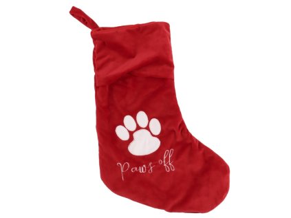 Huhubamboo vianočné pančucha pre psov a mačky 46cm