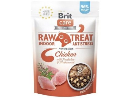 Brit RAW Treat Cat Indoor&Antistress 40g