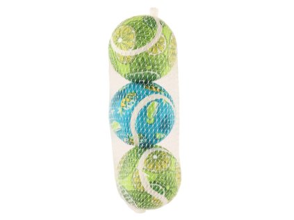 HUHUBAMBOO tenisová lopta letná 6,3 cm (3ks)