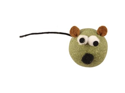 Huhubamboo hračka myš s catnipom
