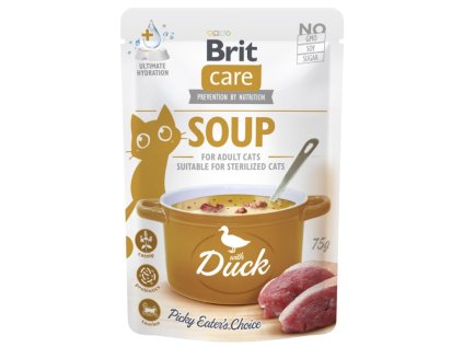 Brit Care Cat Soup with Duck 75 g