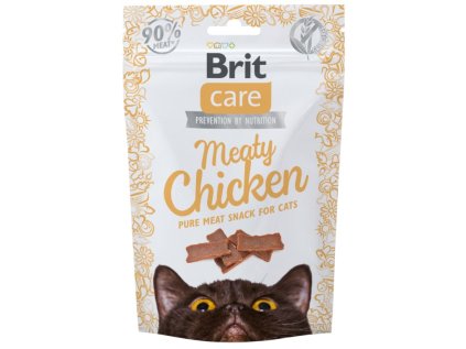 Brit Care Cat Snack Meaty Chicken 50g