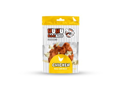 Huhubamboo kosť s kuracím 75g EXPIRÁCIA september (10.9.2025)