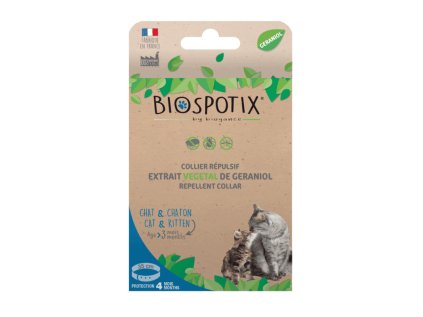 BIOGANCE Biospotix Obojok pre mačky s repelentným účinkom 35 cm
